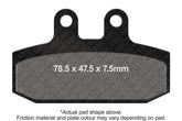 EBC Disc Brake Pads - SFA256